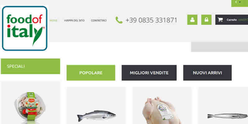 Food of Italy, Resolvis | Marketing | Comunicazione | Matera | Business | Produzione Web | Produzione siti internet | Startup | Innovazione | Ricerca | E-commerce
