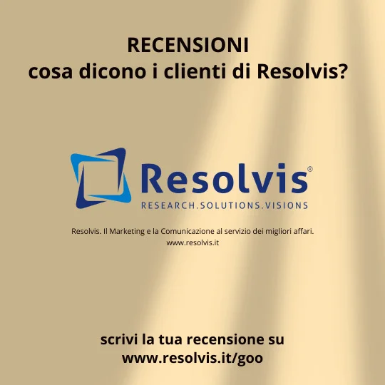(Video) Le recensioni di ResolvisLo sappiamo tutti: per&#8230;, Resolvis | Marketing | Comunicazione | Matera | Business | Produzione Web | Produzione siti internet | Startup | Innovazione | Ricerca | E-commerce