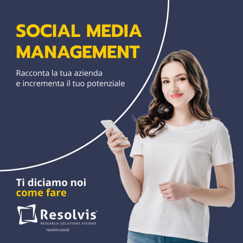 Il Social Media Management con ResolvisOrmai lo sanno tutti: il&#8230;, Resolvis | Marketing | Comunicazione | Matera | Business | Produzione Web | Produzione siti internet | Startup | Innovazione | Ricerca | E-commerce