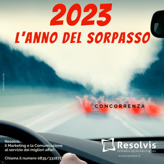 2023: l’anno del sorpasso, Resolvis | Marketing | Comunicazione | Matera | Business | Produzione Web | Produzione siti internet | Startup | Innovazione | Ricerca | E-commerce