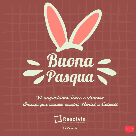 Auguri di Buona Pasqua da Resolvis, Resolvis | Marketing | Comunicazione | Matera | Business | Produzione Web | Produzione siti internet | Startup | Innovazione | Ricerca | E-commerce