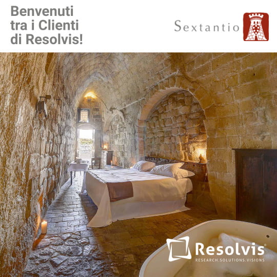 Benvenuti tra i nostri Clienti, Amici di Sextantio!, Resolvis | Marketing | Comunicazione | Matera | Business | Produzione Web | Produzione siti internet | Startup | Innovazione | Ricerca | E-commerce