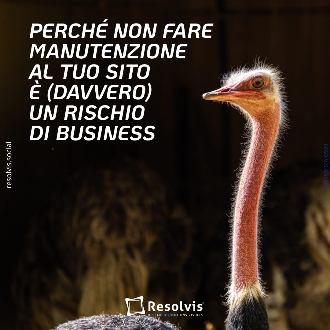 manutenzione sito resolvis